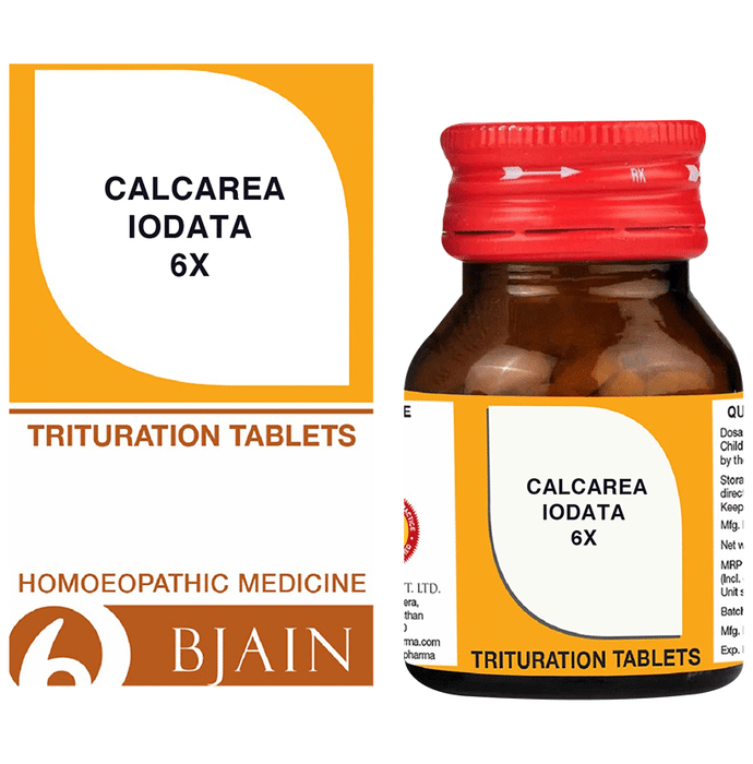 Bjain Calcarea Iodata Trituration Tablet 6X