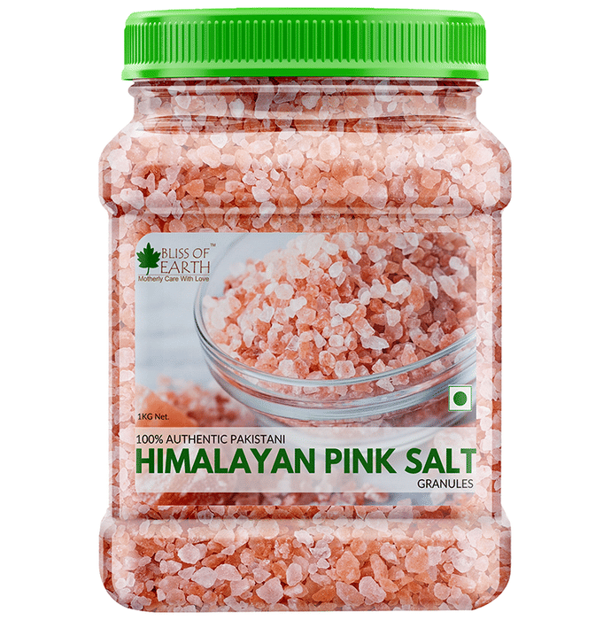 Bliss of Earth 100% Authentic Pakistani Himalayan Pink Salt Granules