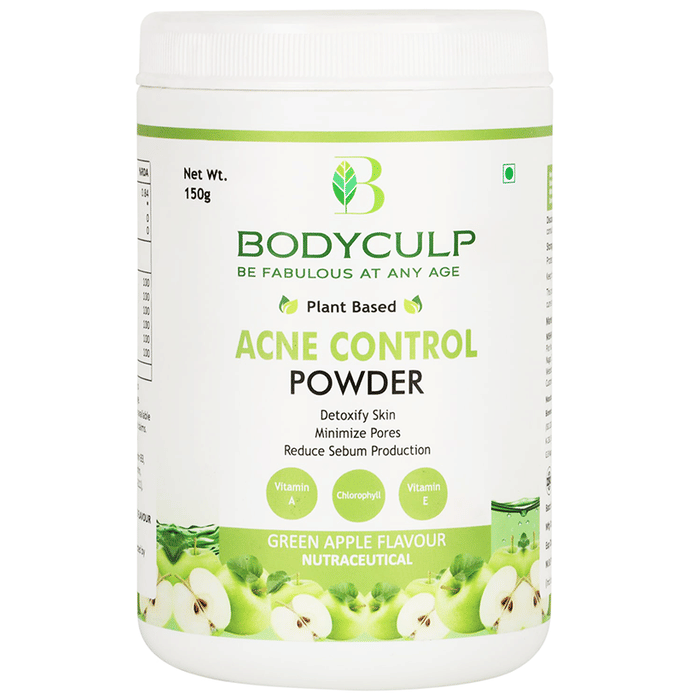 Bodyculp Bodyculp Acne Control Powder 30 Days Pack Protect Skin From Acne Powder Green Apple