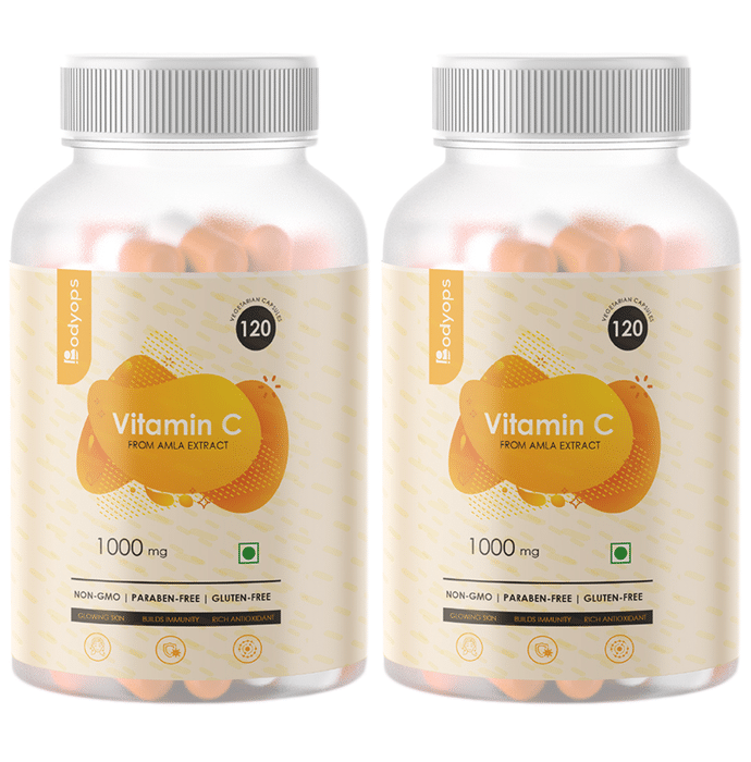 Bodyops Vitamin C Vegetarian Capsule (120 Each)