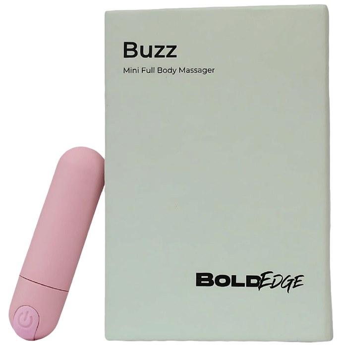 Bold Edge Buzz Mini Full Body Massager Pink