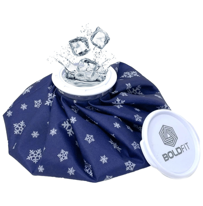 Boldfit Ice Bags For Pain Relief 9inch Blue Star