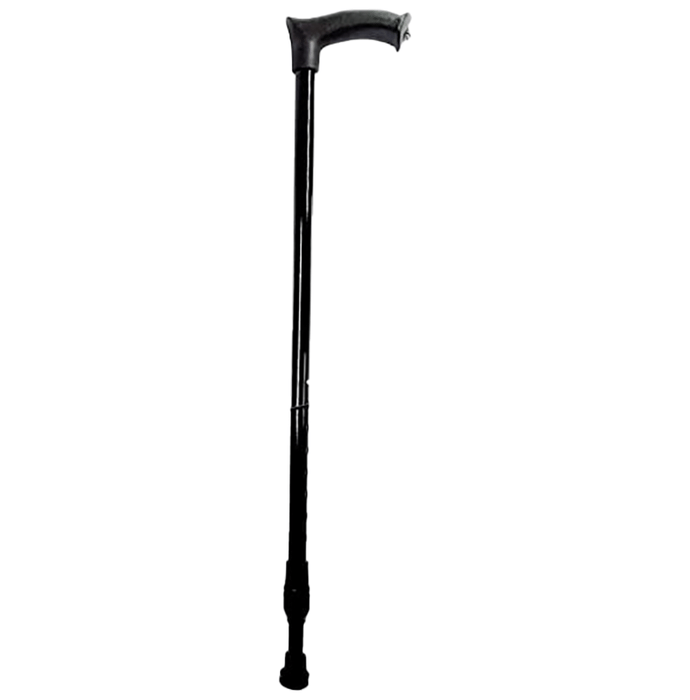 Bos Medicare Surgical Single Walking Stick with Height Adjustable