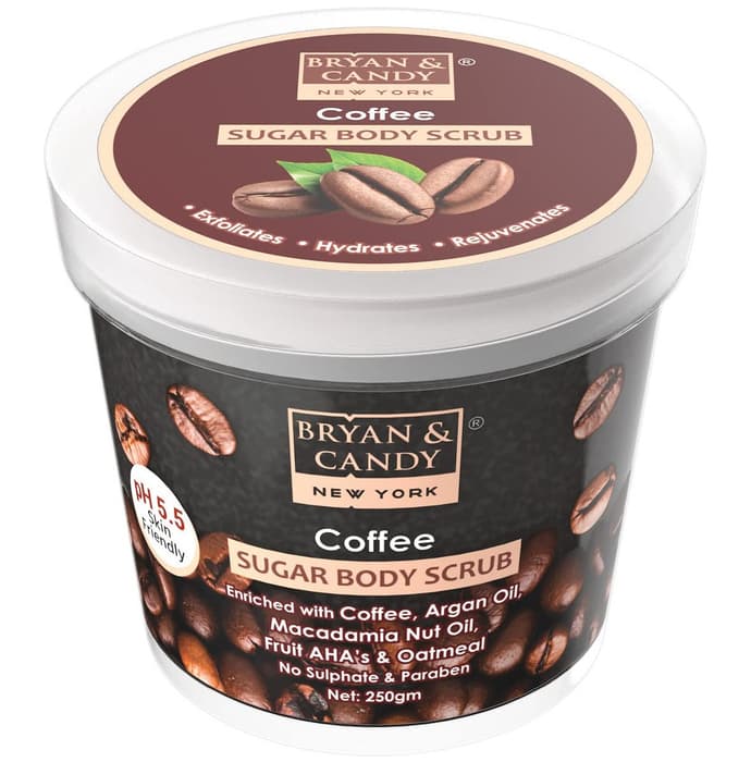 Bryan & Candy Sugar Body Scrub Coffee