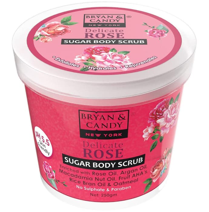 Bryan & Candy Sugar Body Scrub Delicate Rose