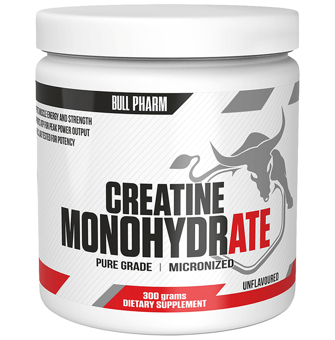 Bull Pharm Micronized Creatine Monohydrate for Muscle Growth Powder Unflavored