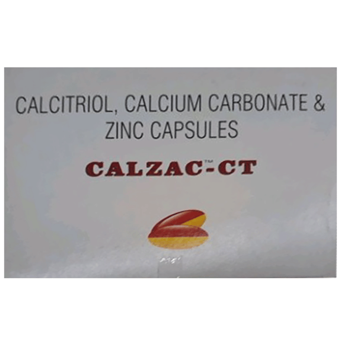 Calzac CT Capsule for Chronic Arthritis and Osteoporosis