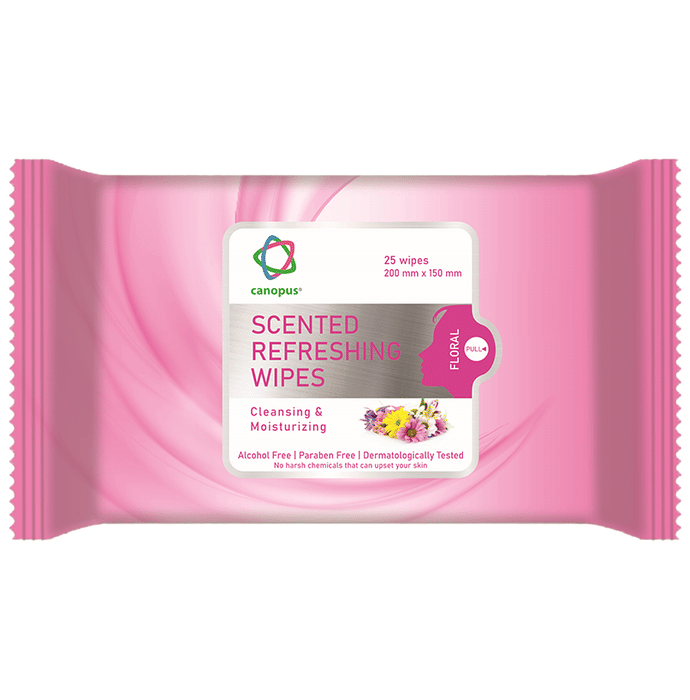 Canopus Scented Refreshing Wipes Floral