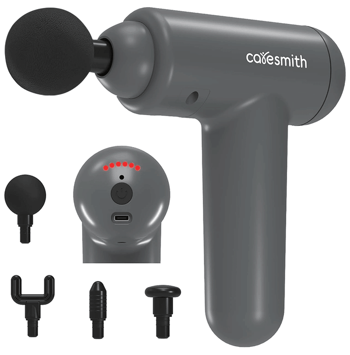 Caresmith Charge Boost Massage Gun Grey