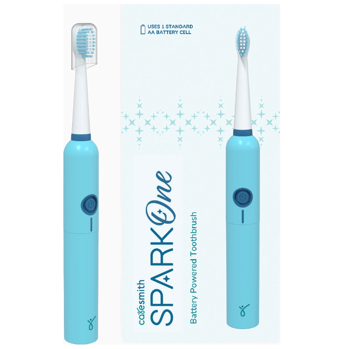 Caresmith Spark One Battery Powered Toothbrush Blue