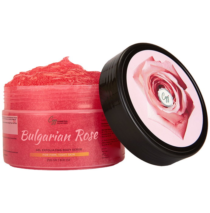 CGG Cosmetics Bulgarian Rose Gel Exfoliating Body Scrub