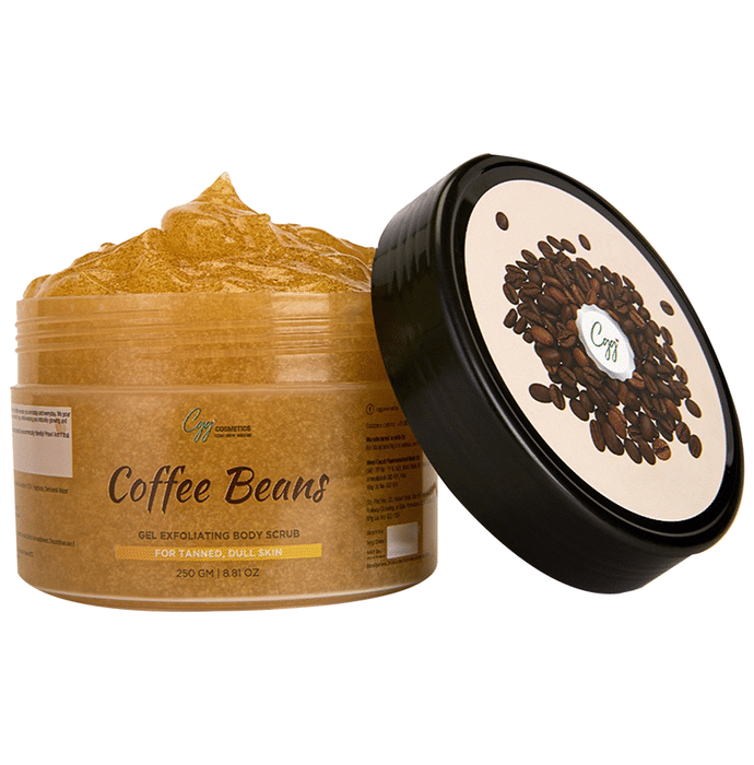 CGG Cosmetics Coffee Beans Gel Exfoliating Body Scrub