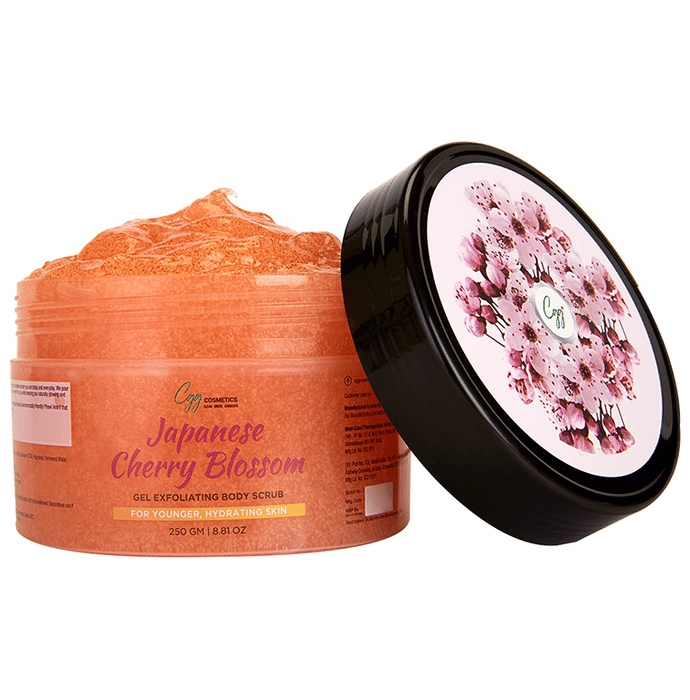 CGG Cosmetics Japanese Cherry Blossom Gel Exfoliating Body Scrub