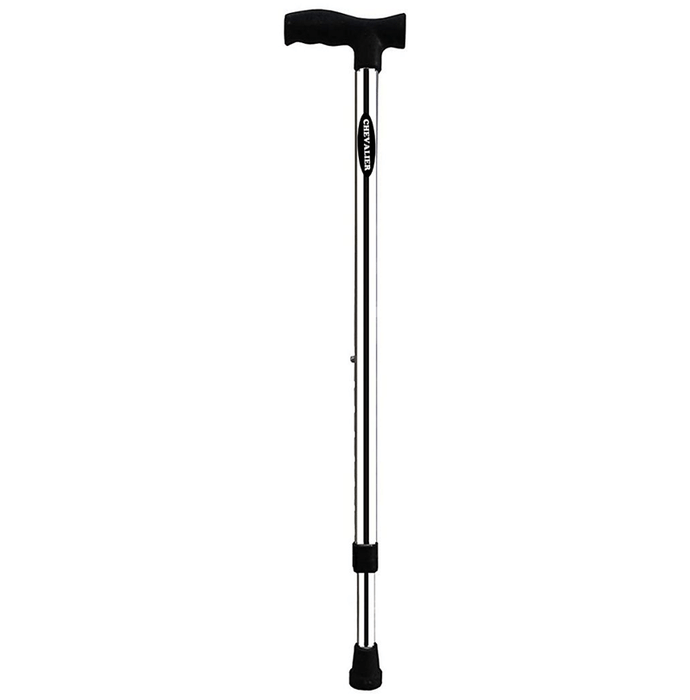 Chevalier Adjustable Walking Stick Steel Chrome