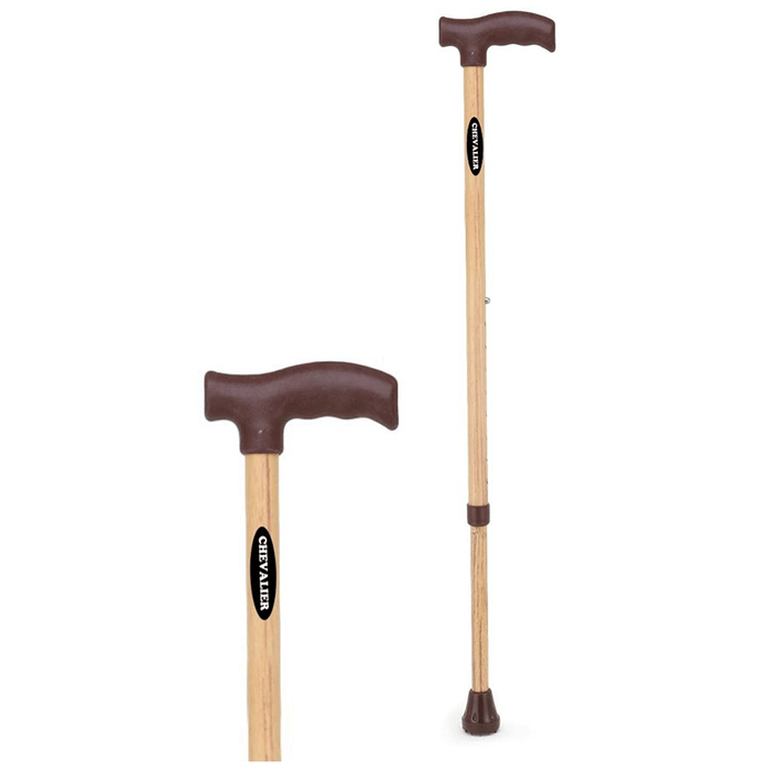 Chevalier Adjustable Walking Stick Wooden Steel