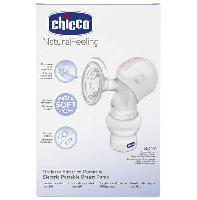 Chicco Electric Breast Pump Natural Feeling White