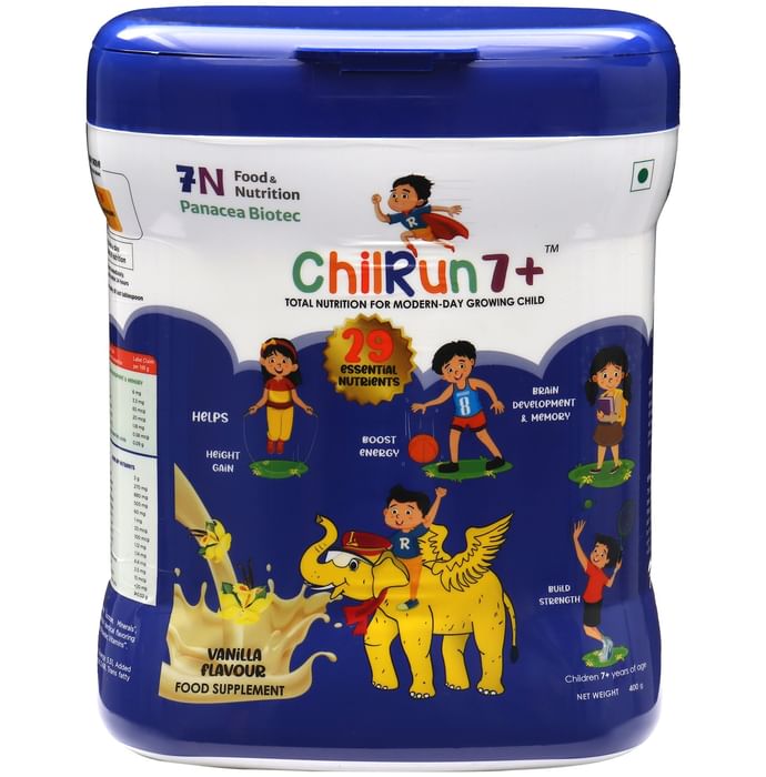 Chilrun 7+ Drink with Almond & Oats For Modern Day Growing Children Vanilla