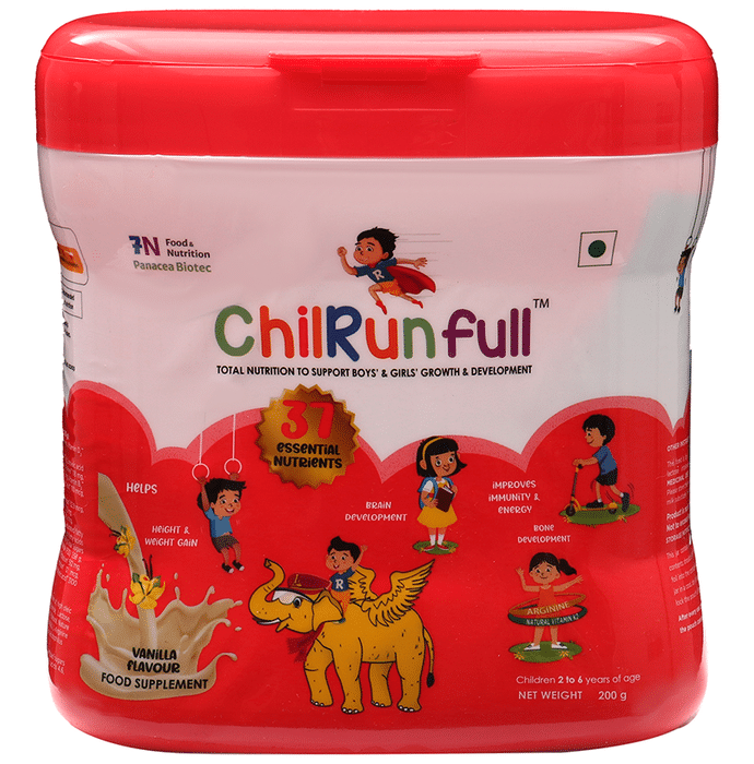 Chilrun Full 2+ Drink For Children’s Growth and Development Vanilla