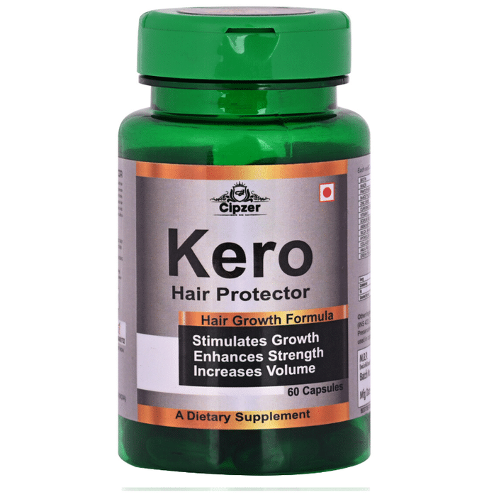 Cipzer Kero Hair Capsule Nourish Your Hair Growth, Fall Control and Grey Hair