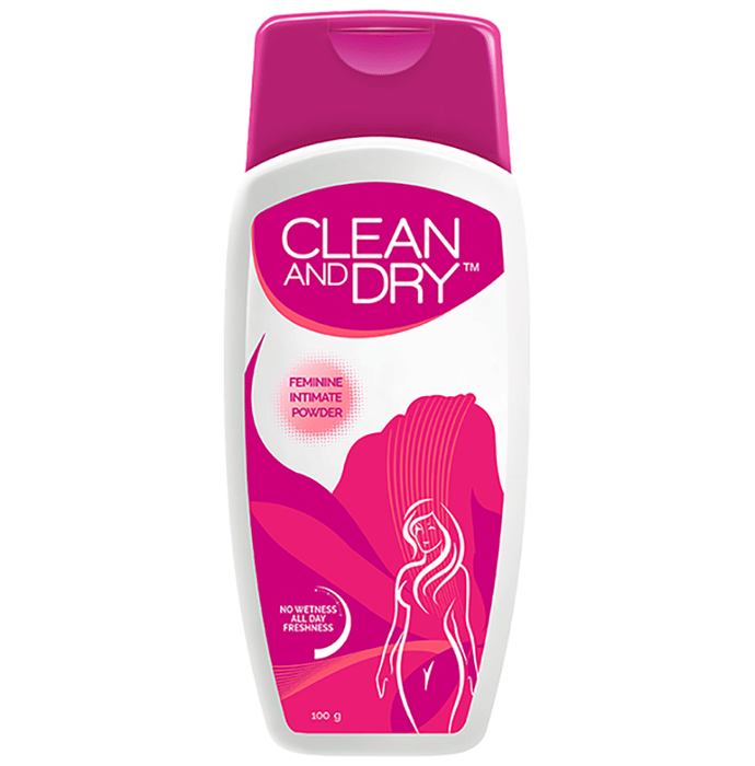 Clean and Dry Feminine Intimate Powder