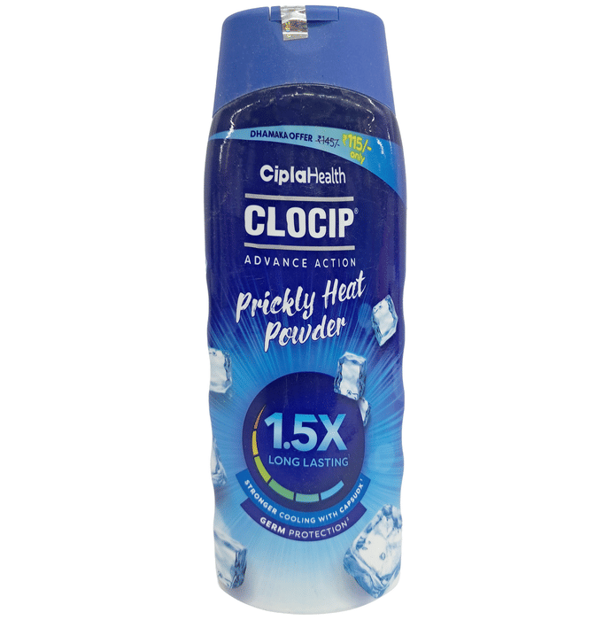 Clocip Advance Action Prickly Heat Powder