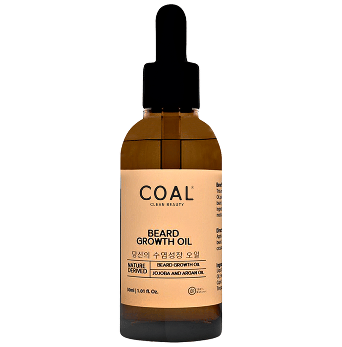 Coal Clean Beauty Beard Growth Oil