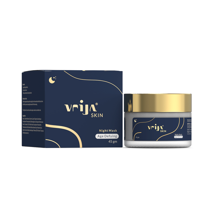 Combo Pack of Vrija Illuminate Night Mask & Age Defying Night Mask (45gm Each)