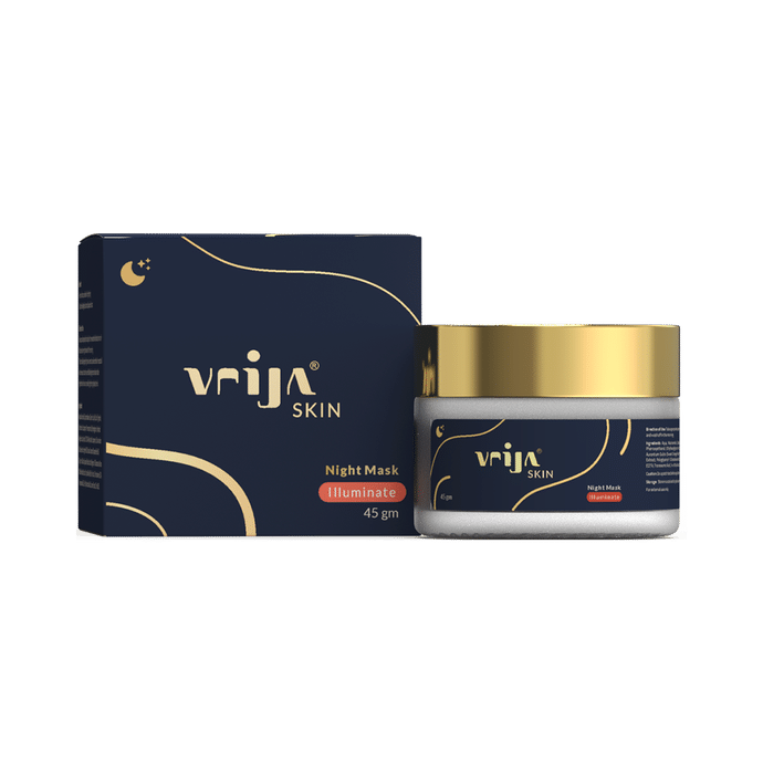 Combo Pack of Vrija Illuminate Night Mask & Norish Night Mask (45gm Each)