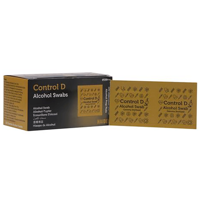 Control D Alcohol Swab