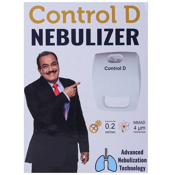 Control D Breathe Nebulizer with Complete Mask Kit