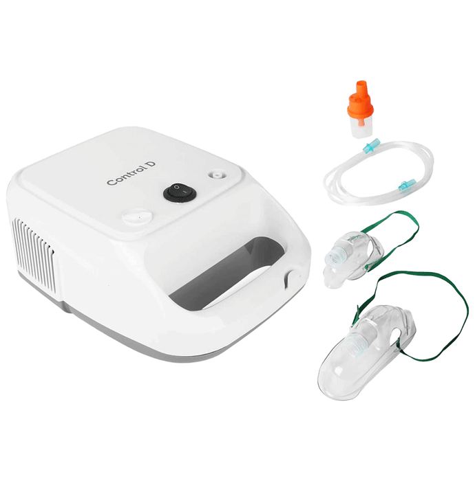Control D Expert Nebulizer with Complete Mask Kit for Kids & Adults