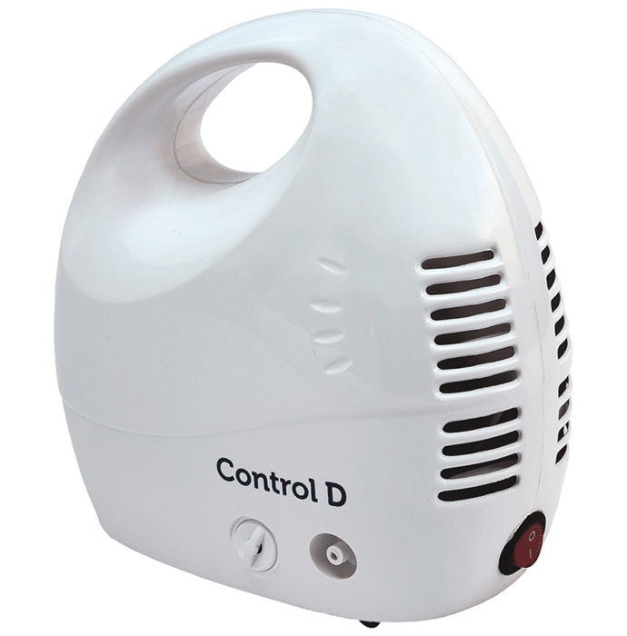 Control D Piston Compressor Pro Max Nebulizer with Complete Mask for Kids & Adults