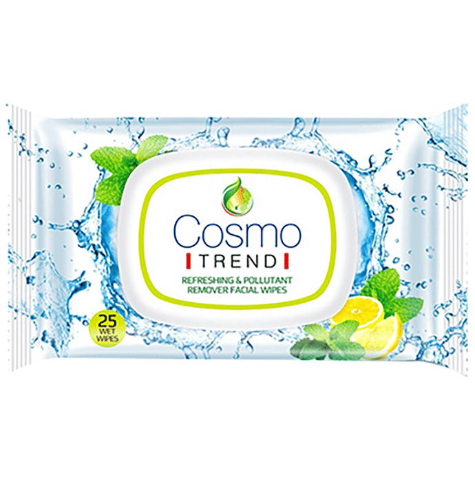 Cosmo Trend Face Wipe (25 Each)
