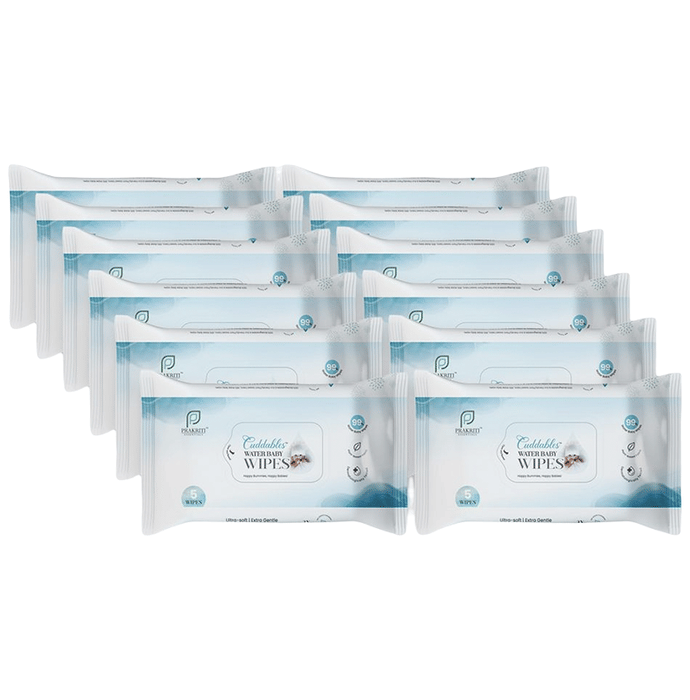 Cuddables Water Baby Wipes (5 Each)