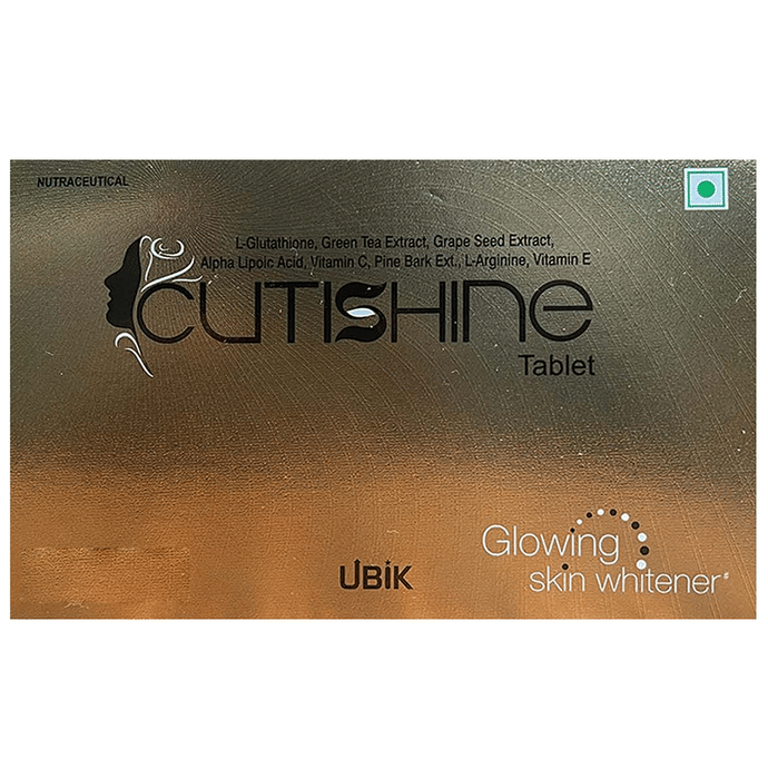 Cutishine L-Glutathione with Alpha Lipoic Acid ALA for Skin Health | Tablet