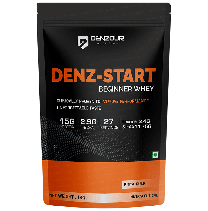 Denzour Nutrition Denz-Start Beginner Whey 2.9G BCAA Pista Kulfi