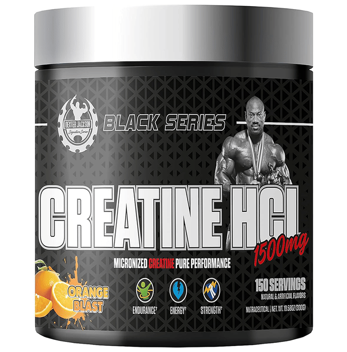 Dexter Jackson Black Series Creatine HCL Powder Orange Blast