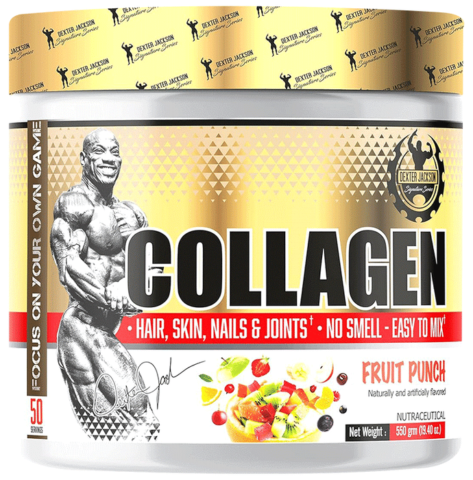 Dexter Jackson Collagen Powder Fruit Punch