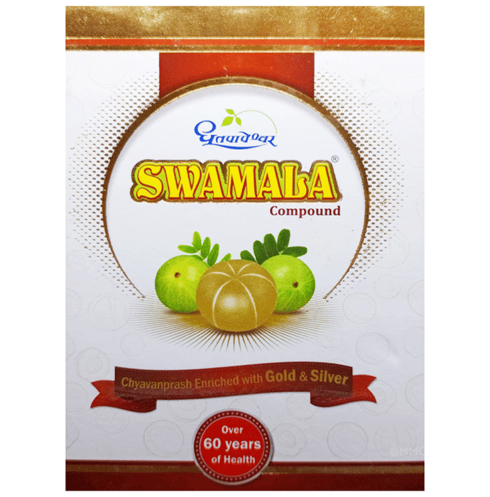 Dhootapapeshwar Swamala Compound Chyavanprash Enriched with Gold & Silver