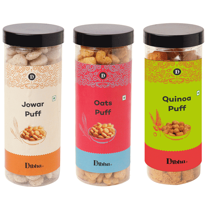 Dibha Oats, Quinoa, Jowar (100g Each)