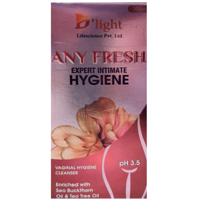 D'light Any Fresh Expert Intimate Hygiene Vaginal Hygiene Cleanser