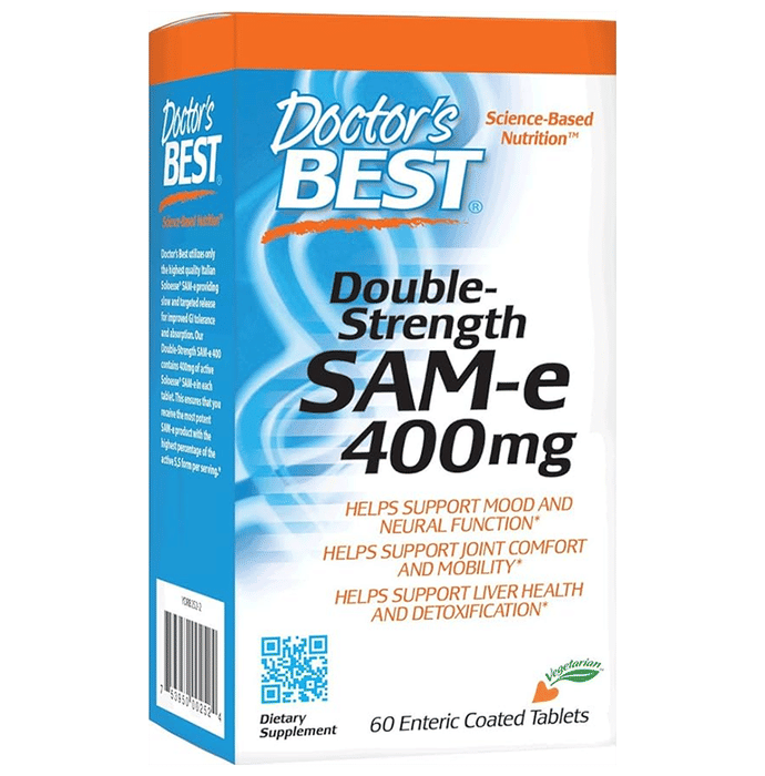Doctor's Best Double-Strength SAM-e 440mg Enteric Coated Tablet