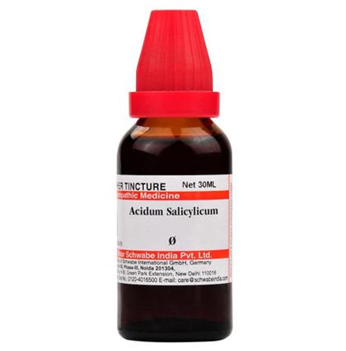 Dr Willmar Schwabe India Acidum Salicylicum Mother Tincture Q