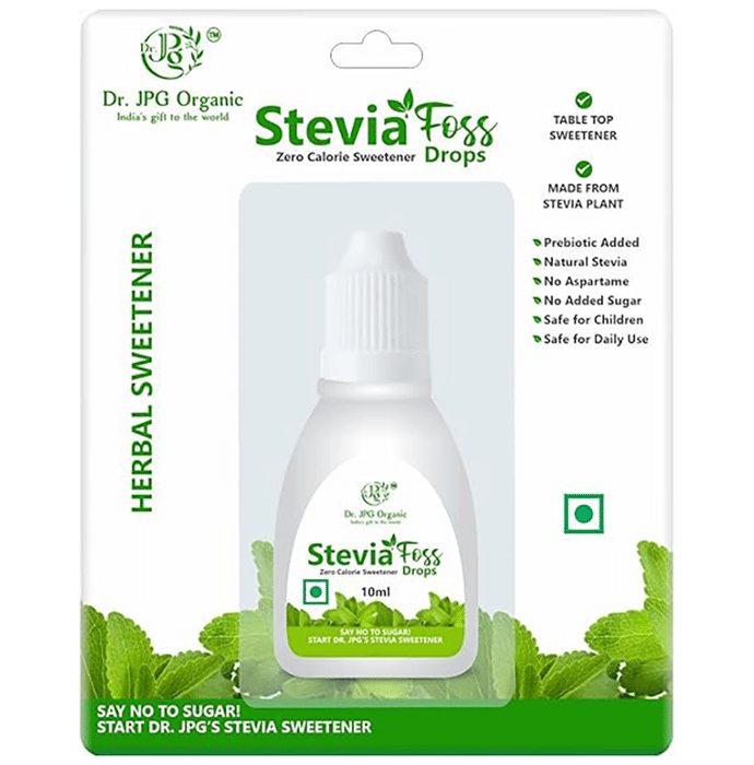 Dr. JPG Organic Stevia Foss Drops