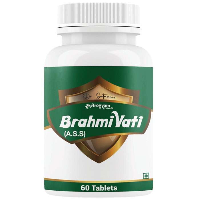 Dr. Satnam's Arogyam Ayurveda Brahmi Vati (A.S.S)