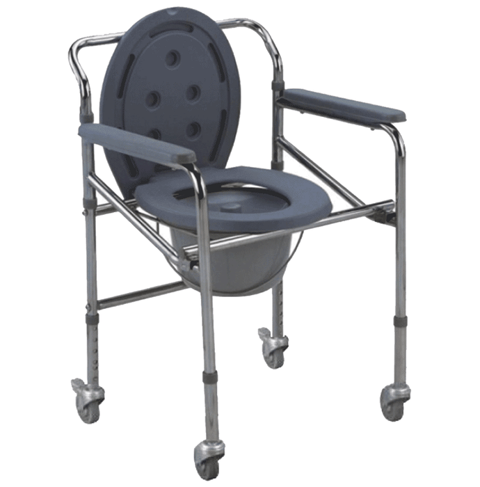 Dr. Seibert Commode Chair With Wheel