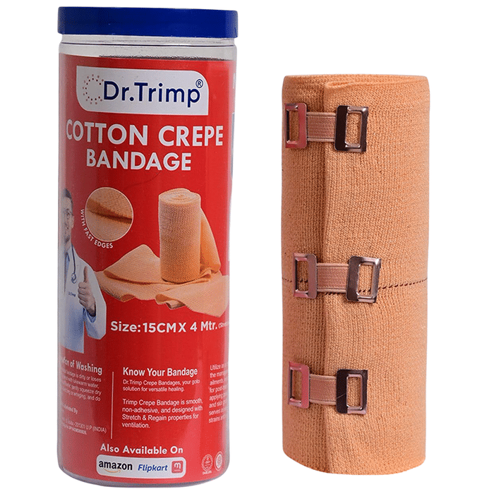 Dr.Trimp Cotton Crepe bandage 15cm x 4m
