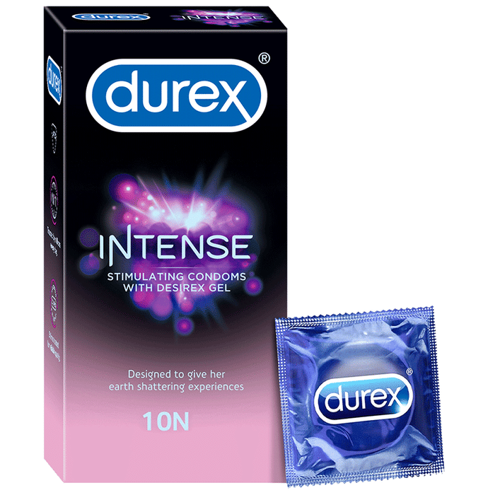 Durex Intense Stimulating Condom with Desirex Gel