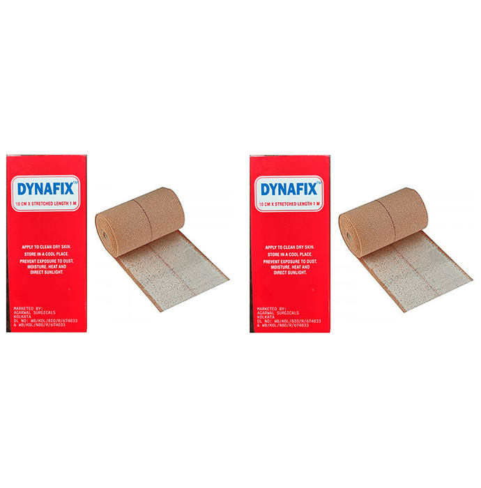 Dynafix Elastic Adhesive Bandage B.P 10cm x 1m