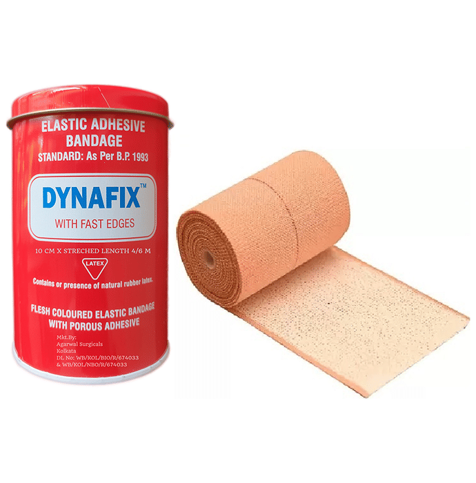 Dynafix Elastic Adhesive Bandage B.P 10cm x 4.5m